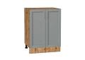 Шкаф нижний Сканди 600 Grey Softwood / Дуб Вотан