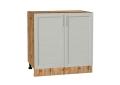 Шкаф нижний Сканди 800 Cappuccino Softwood / Дуб Вотан
