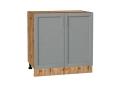 Шкаф нижний Сканди 800 Grey Softwood / Дуб Вотан