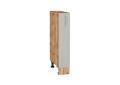 Нижняя бутылочница Сканди 150 Cappuccino Softwood / Дуб Вотан