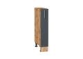 Нижняя бутылочница Сканди 150 Graphite Softwood / Дуб Вотан