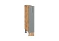 Нижняя бутылочница Сканди 150 Grey Softwood / Дуб Вотан
