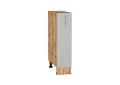 Шкаф нижний Сканди 200 Cappuccino Softwood / Дуб Вотан