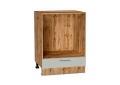 Шкаф под духовку Сканди 600 Cappuccino Softwood / Дуб Вотан