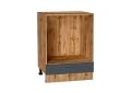 Шкаф под духовку Сканди 600 Graphite Softwood / Дуб Вотан
