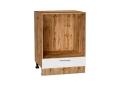 Шкаф под духовку Сканди 600 White Softwood / Дуб Вотан