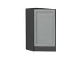 Шкаф нижний торцевой Сканди 300 (прав.) Graphite / Grey Softwood