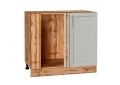 Шкаф нижний угловой Сканди 990М Cappuccino Softwood / Дуб Вотан
