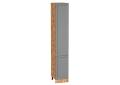 Шкаф пенал Сканди 400Н (для верхних шкафов 920) Grey Softwood / Дуб Вотан