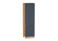 Шкаф пенал Сканди 600 (для верхних шкафов 720) Graphite Softwood / Дуб Вотан