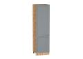 Шкаф пенал Сканди 600 (для верхних шкафов 720) Grey Softwood / Дуб Вотан