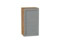 Шкаф верхний Сканди 400 Grey Softwood / Дуб Вотан