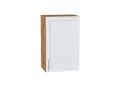 Шкаф верхний Сканди 450 White Softwood / Дуб Вотан