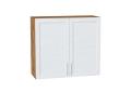 Шкаф верхний Сканди 800 White Softwood / Дуб Вотан