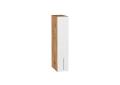 Верхняя бутылочница Сканди 150 White Softwood / Дуб Вотан
