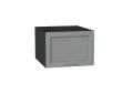 Шкаф верхний горизонтальный с увеличенной глубиной Сканди 510 Grey Softwood / Graphite