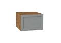 Шкаф верхний горизонтальный с увеличенной глубиной Сканди 510 Grey Softwood / Дуб Вотан
