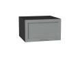 Шкаф верхний горизонтальный с увеличенной глубиной Сканди 610 Grey Softwood / Graphite