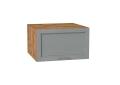 Шкаф верхний горизонтальный с увеличенной глубиной Сканди 610 Grey Softwood / Дуб Вотан
