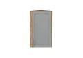 Шкаф верхний торцевой Сканди 300 Grey Softwood / Дуб Вотан
