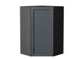 Шкаф верхний угловой Сканди 590Н Graphite Softwood / Graphite