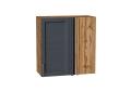 Шкаф верхний прямой угловой Сканди 700 Graphite Softwood / Дуб Вотан