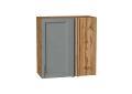 Шкаф верхний прямой угловой Сканди 700 Grey Softwood / Дуб Вотан