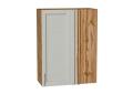 Шкаф верхний прямой угловой Сканди 700Н Cappuccino Softwood / Дуб Вотан