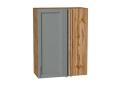 Шкаф верхний прямой угловой Сканди 700Н Grey Softwood / Дуб Вотан