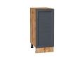 Шкаф нижний Сканди 350 Graphite Softwood / Дуб Вотан
