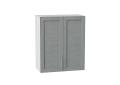 Шкаф верхний Сканди 600 Grey Softwood / Белый