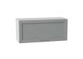 Шкаф верхний горизонтальный Сканди 800 Grey Softwood / Белый