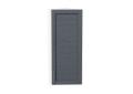 Шкаф верхний торцевой Сканди 300Н Graphite Softwood / Белый