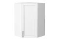 Шкаф верхний угловой Сканди 590Н White Silkwood / Белый