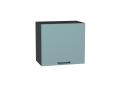 Шкаф верхний горизонтальный Флэт 500Н Grey-green In 2S / Graphite