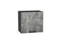 Шкаф верхний горизонтальный Флэт 500Н Temple Stone 2S / Graphite
