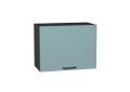 Шкаф верхний горизонтальный Флэт 600Н Grey-green In 2S / Graphite