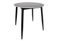 Стол круглый Uni-Form-R.2B SBlack / Grey Matt Cliff