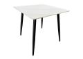 Стол квадратный Uni-Form-S.2B SBlack / White Matt Marble
