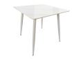 Стол квадратный Uni-Form-S.2B SGrey / White Gloss Marble