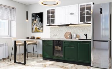 Кухня Дублин-03/G Special White / Special Green