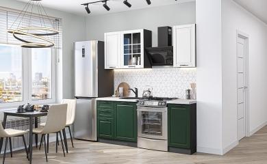 Кухня Дублин-04/G Special White / Special Green