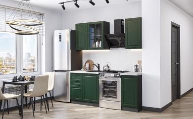 Кухня Дублин-04 Special Green / Graphite