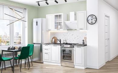 Кухня Дублин-04 Special White / Белый