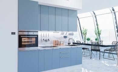 Кухня Фьюжн-03 Silky Blue