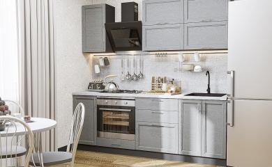 Кухня Сканди-01 Grey Softwood