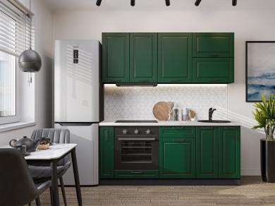 Кухня Дублин-01 Special Green / Graphite