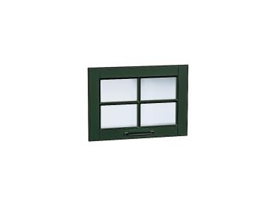 Комплект фасадов Дублин со стеклом для каркаса Ф-84 ВГ500 Special Green