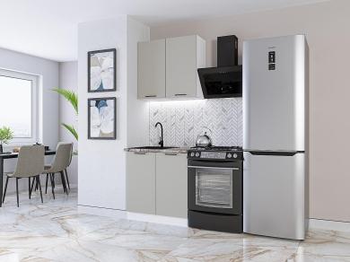 Кухня Флэт-03 Light Grey In 2S