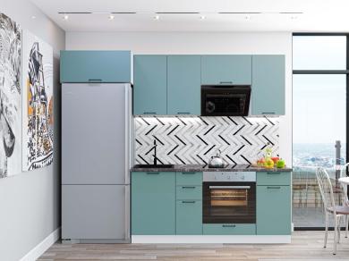 Кухня Флэт-01 Grey-green In 2S